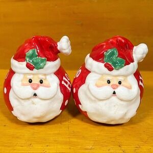 Burton+Burton Santa Ho Ho Ho Salt and Pepper Shakers‎